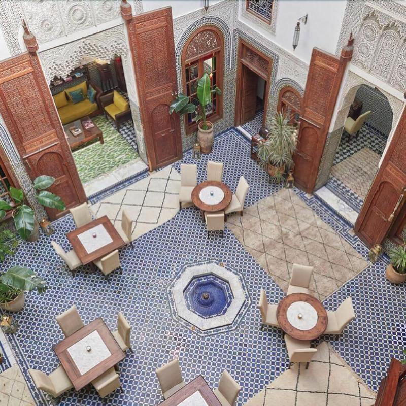 Dar Roumana Hotell Fès Eksteriør bilde